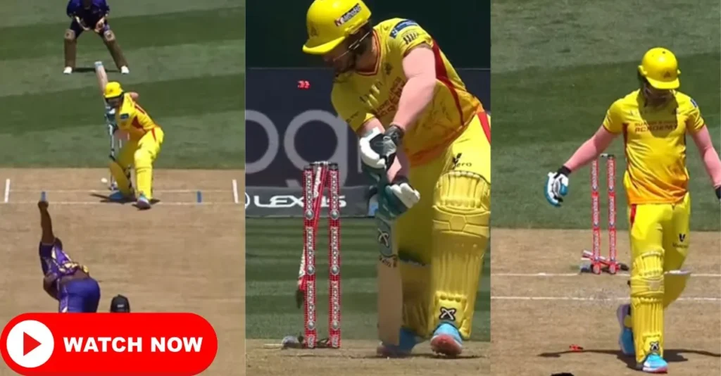 WATCH: Andre Russell cleans up Faf du Plessis with a brilliant yorker in MLC 2025 WATCH: Andre Russell cleans up Faf du Plessis with a brilliant yorker in MLC 2025