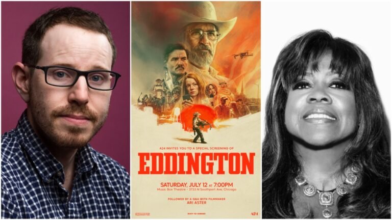 Ari Aster Talks with Chaz Ebert About “Eddington” at Music Box | Chaz’s Journal Ari Aster Talks with Chaz Ebert About “Eddington” at Music Box | Chaz’s Journal
