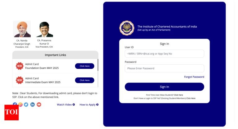 ICAI CA September 2025 registration begins for Foundation, Intermediate, Final exams: Check direct link to apply here