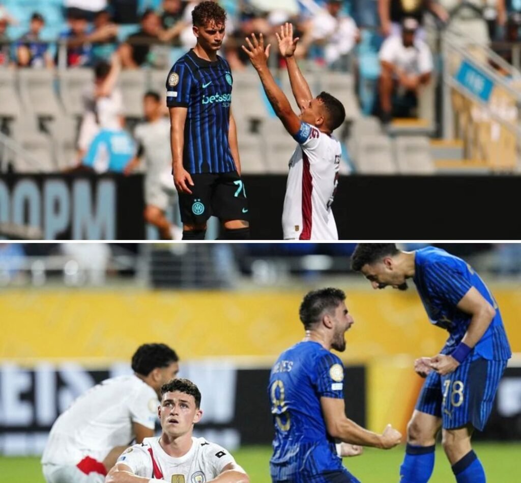 Inter and Man City Crashed Out in FIFA Club World Cup Last 16 | Football news at 1000Goals.com: Football Betting, Highlights, and More