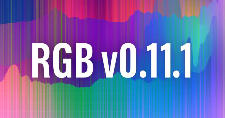 RGB V0.11.1 Launches, Allowing The Creation Of Digital Assets On Bitcoin Mainnet RGB V0.11.1 Launches, Allowing The Creation Of Digital Assets On Bitcoin Mainnet