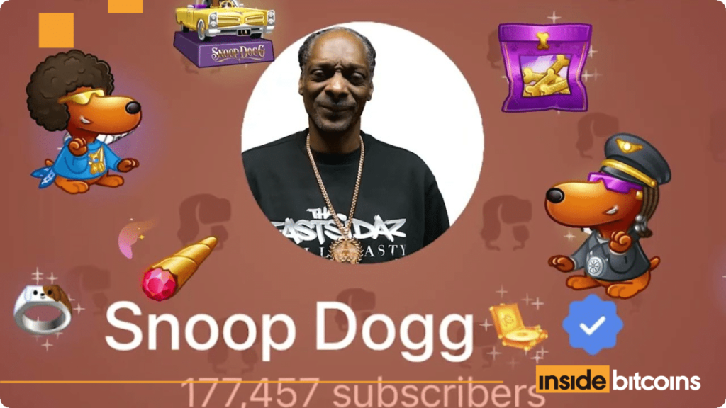 Snoop Dogg Drops NFT Gifts on Telegram