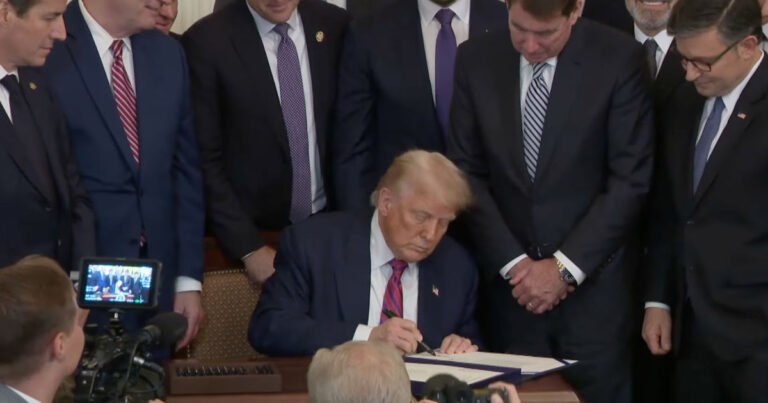 Trump Signs GENIUS Act Into Law, Will Make America “The Crypto Capital Of The World” 