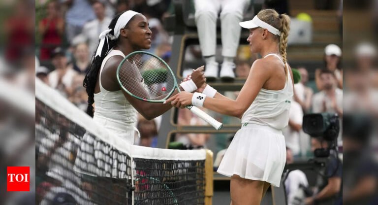 Wimbledon: Coco Gauff crashes out; Novak Djokovic battles through on a day of high drama | Tennis News Wimbledon: Coco Gauff crashes out; Novak Djokovic battles through on a day of high drama | Tennis News