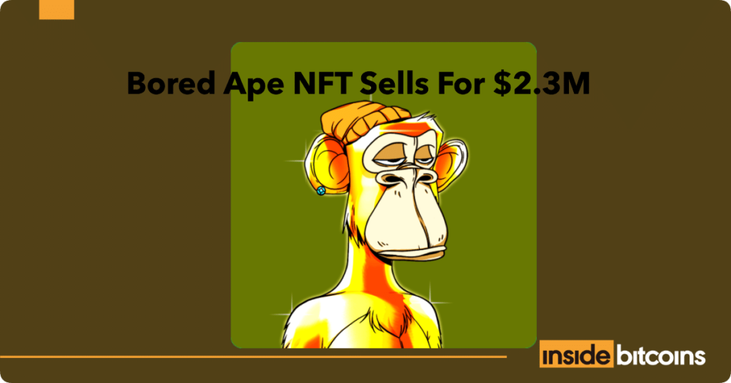 Bored Ape Sells for .3M