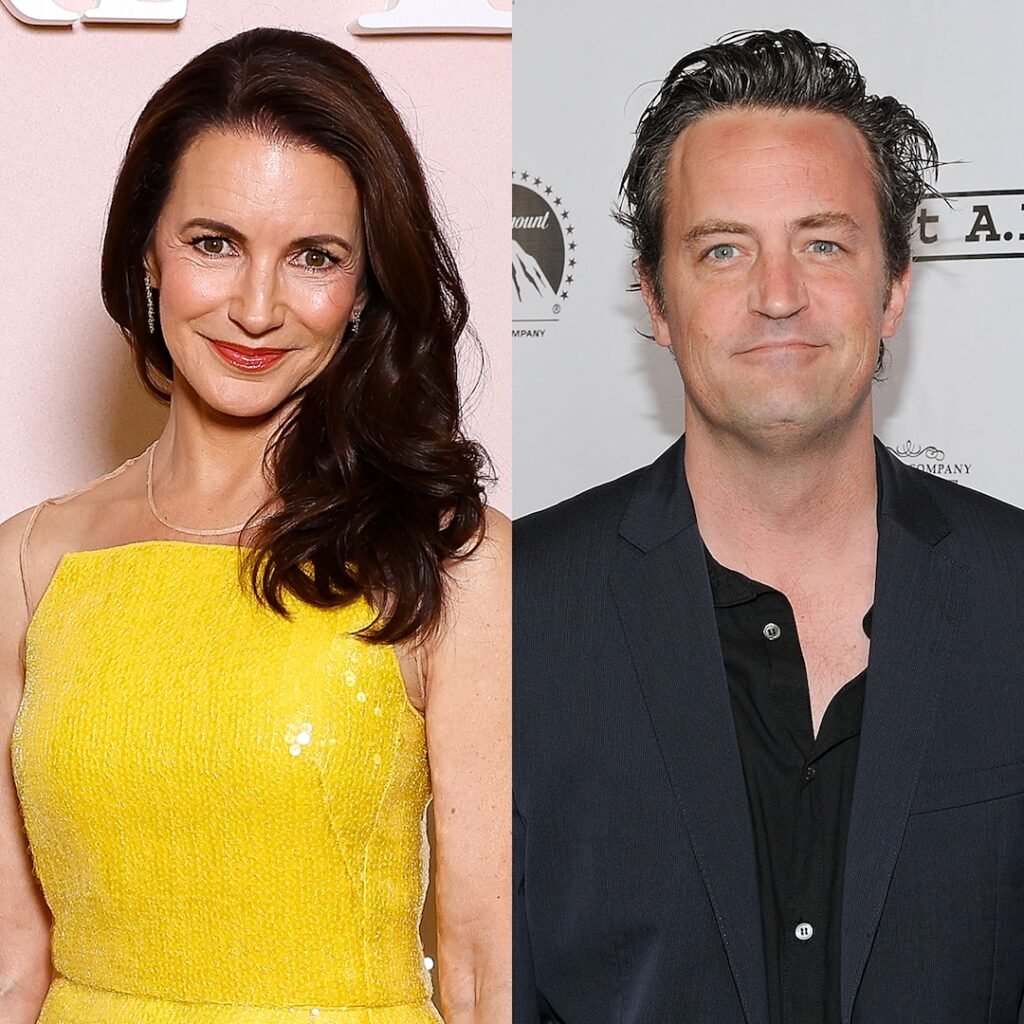 Kristin Davis, Matthew Perry Set Up on Date in ’90s