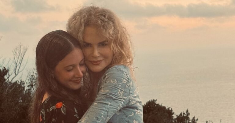 Nicole Kidman shares rare family photos