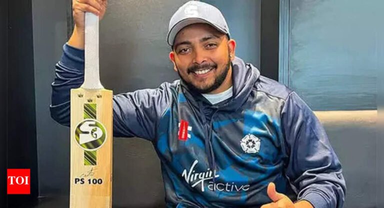 Prithvi Shaw’s comeback trail continues: After debut hundred, he hits second fifty-plus score for Maharashtra | Cricket News