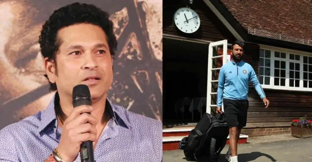 Sachin Tendulkar pens emotional tribute to Cheteshwar Pujara on his retirement