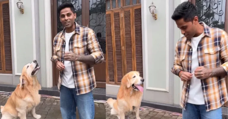Asia Cup 2025 [WATCH]: India captain Suryakumar Yadav shares a funny moment with a golden retriever before the IND vs BAN Super 4 encounter