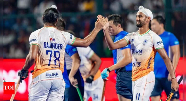 Hockey Asia Cup 2025: Goals galore in Bihar! India humiliate Kazakhstan 15-0 in last pool match | Hockey News