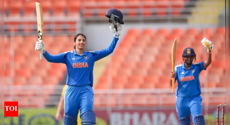 India pin hopes on Smriti Mandhana: Vice-captain’s form fuels World Cup dream | Cricket News India pin hopes on Smriti Mandhana: Vice-captain’s form fuels World Cup dream | Cricket News