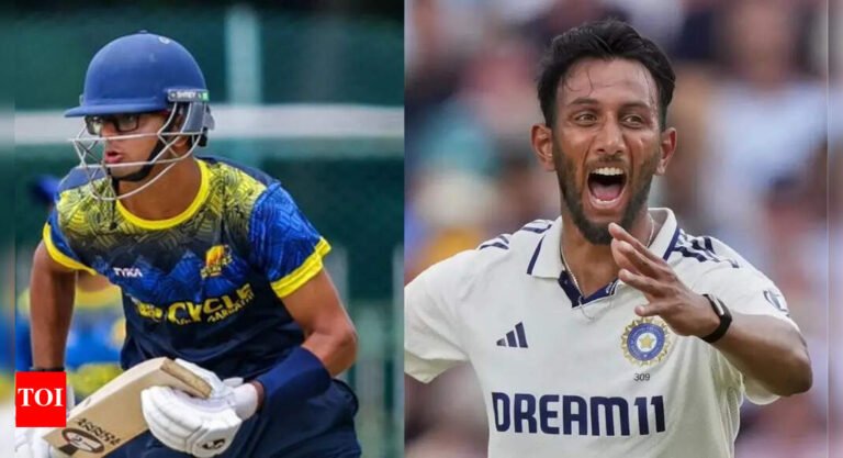 Next-gen Dravid: Samit Dravid to feature in tournament alongside Ajinkya Rahane, Prasidh Krishna | Cricket News