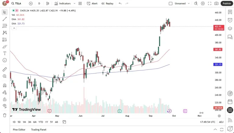 Pulls Back After Rally (Chart)