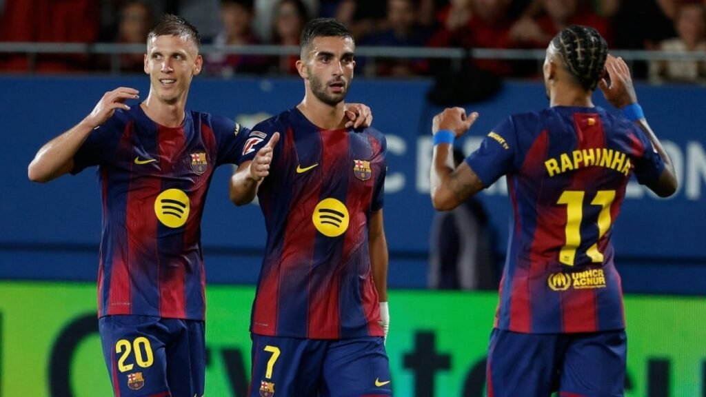 Report, result and goals as Blaugrana cruise to routine win
