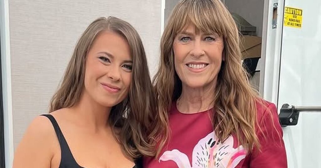 Robert Irwin Dancing with the Stars: Terri and Bindi Irwin get glam for his debut Robert Irwin Dancing with the Stars: Terri and Bindi Irwin get glam for his debut