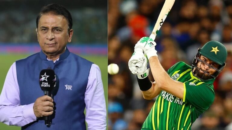 Sunil Gavaskar brutally trolls Pakistan with “best batter” verdict on Shaheen Afridi
