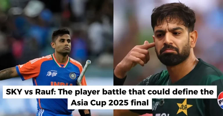 Suryakumar Yadav vs Haris Rauf: Who holds the edge in T20Is ahead of Asia Cup 2025 final?
