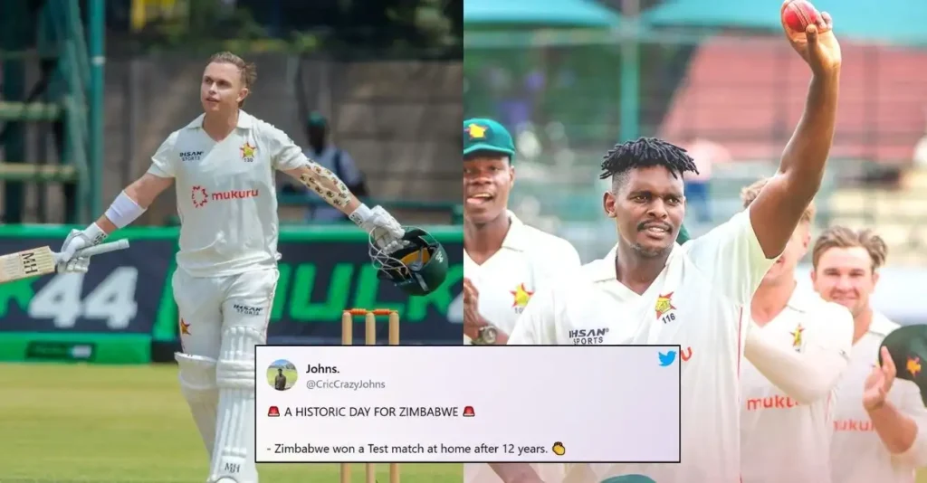 Fans react as Ben Curran & Richard Ngarava propel Zimbabwe to an innings and 73 runs win over Afghanistan in one-off Test Fans react as Ben Curran & Richard Ngarava propel Zimbabwe to an innings and 73 runs win over Afghanistan in one-off Test
