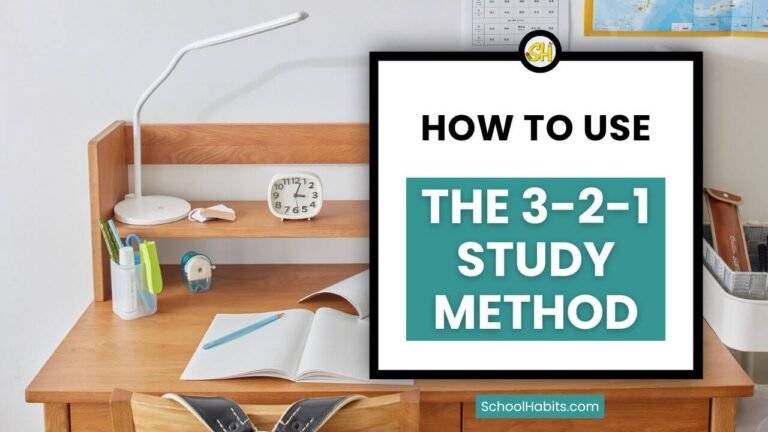 How to Use the 3-2-1 Study Method How to Use the 3-2-1 Study Method