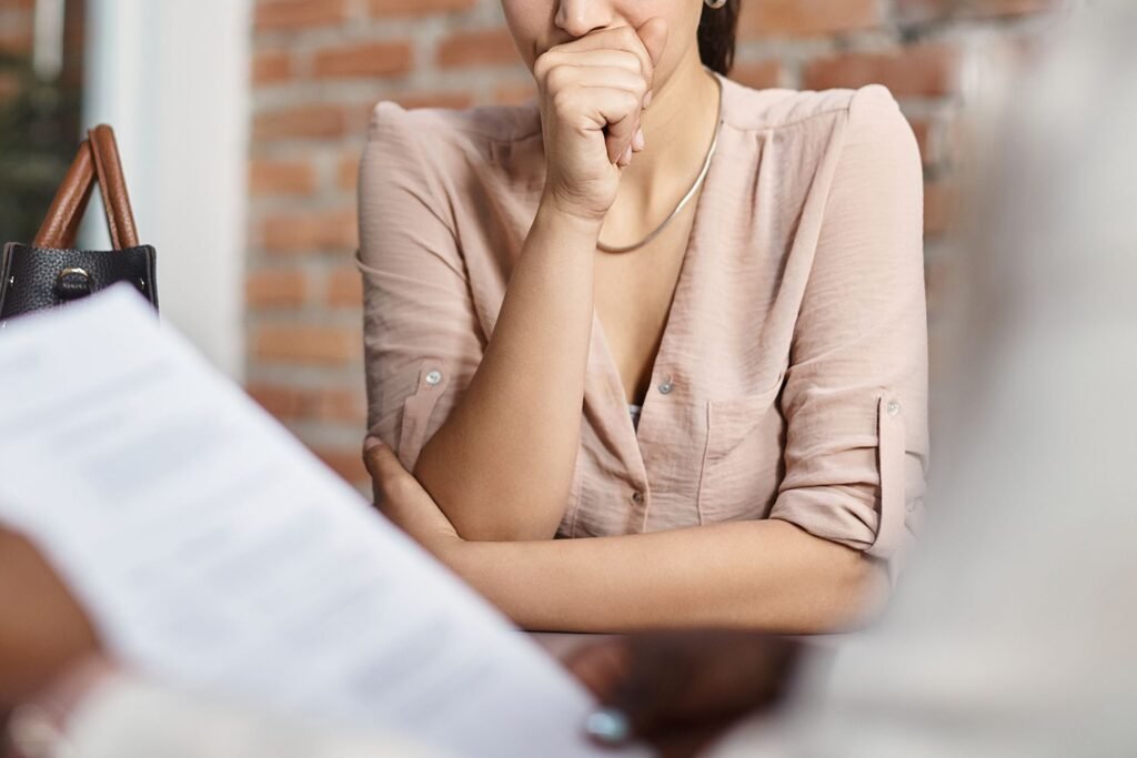 Job Applicant Fears She Won’t Get Role After Embarrassing Interview Moment Job Applicant Fears She Won’t Get Role After Embarrassing Interview Moment