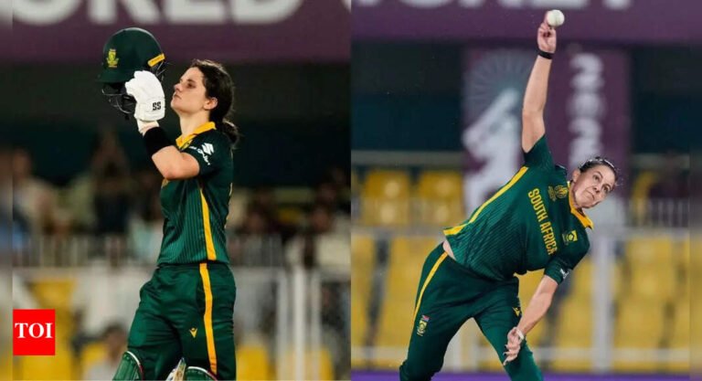 Laura Wolvaardt century, Marizanne Kapp fifer power South Africa to dominant semi-final win over England; reach first-ever ODI World Cup final | Cricket News Laura Wolvaardt century, Marizanne Kapp fifer power South Africa to dominant semi-final win over England; reach first-ever ODI World Cup final | Cricket News