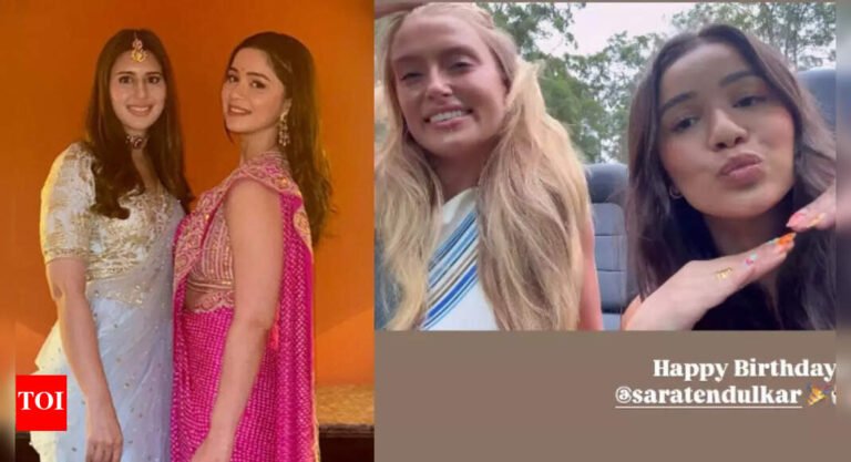 Sara Tendulkar’s birthday celebrations: Saaniya Chandhok, Arjun and Grace Hayden share unseen pictures | Off the field News Sara Tendulkar’s birthday celebrations: Saaniya Chandhok, Arjun and Grace Hayden share unseen pictures | Off the field News