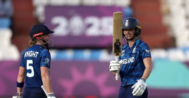 Women’s World Cup 2025: Amy Jones’ unbeaten knock clinches a comfortable win for England against New Zealand Women’s World Cup 2025: Amy Jones’ unbeaten knock clinches a comfortable win for England against New Zealand