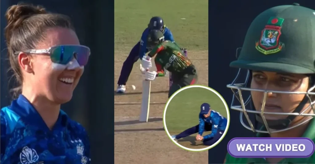 Women’s World Cup 2025 [WATCH]: Bangladesh captain Nigar Sultana departs for a ‘silver duck’ against England