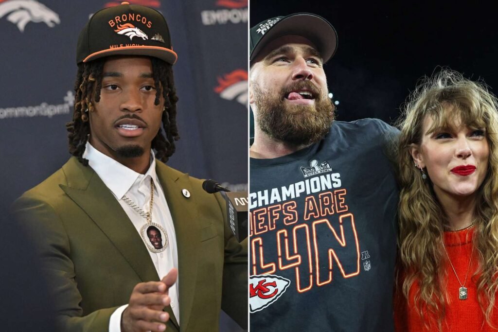 Broncos Player Appears to Taunt Travis Kelce and Taylor Swift After Beating Chiefs