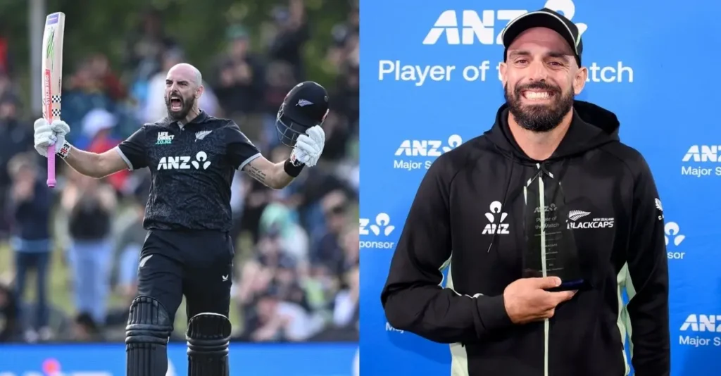 Daryl Mitchell’s gritty ton powers New Zealand to narrow win in 1st ODI against West Indies Daryl Mitchell’s gritty ton powers New Zealand to narrow win in 1st ODI against West Indies