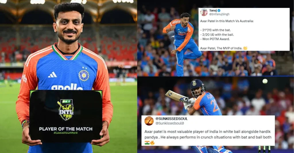 Fans go berserk as Axar Patel’s stellar show powers India to emphatic win against Australia in 4th T20I