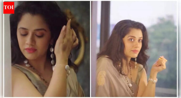 Girija Oak says it ‘kissing on screen feels like kissing cardboard’ while explaining how she romances a stranger on camera | Hindi Movie News Girija Oak says it ‘kissing on screen feels like kissing cardboard’ while explaining how she romances a stranger on camera | Hindi Movie News