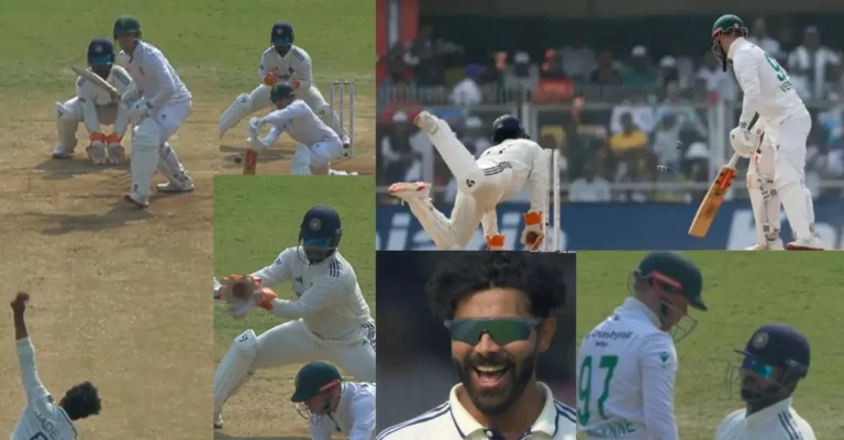 IND vs SA [WATCH]: Ravindra Jadeja deceives Kyle Verreynne as South Africa suffer key stumping on Day 2 of the Guwahati Test