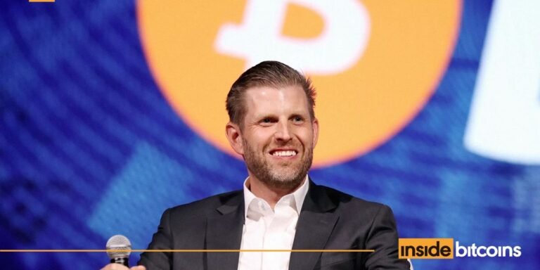 Now Is A “Great Time To Buy Bitcoin,” Eric Trump Says Now Is A “Great Time To Buy Bitcoin,” Eric Trump Says