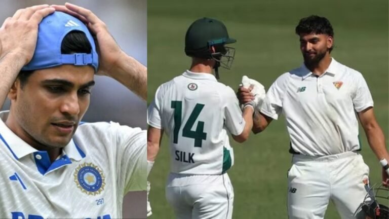 Shubman Gill’s former teammate creates new Sheffield Shield record in Australian domestic cricket