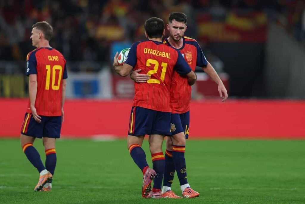 Spain and Switzerland end campaigns unbeaten while Belgium and Romania record big wins Spain and Switzerland end campaigns unbeaten while Belgium and Romania record big wins