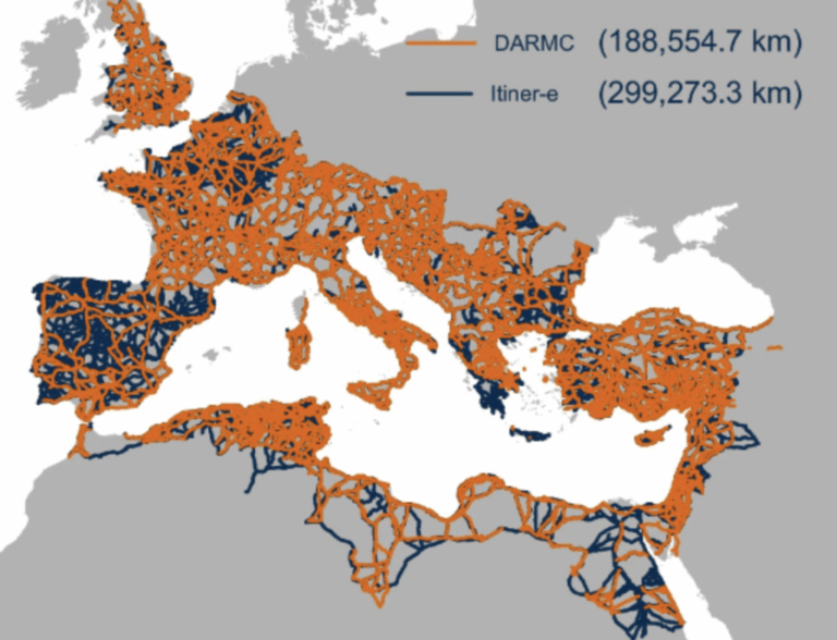 The Roman Empire’s Vast Road Network—186,000 Miles of It—Has Just Been Mapped in a New Digital Atlas