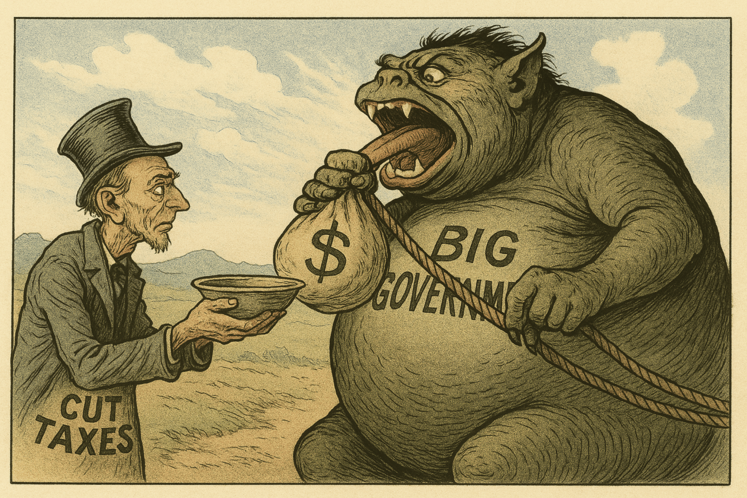 Why ‘Starving the Beast’ Feeds It Instead Why ‘Starving the Beast’ Feeds It Instead