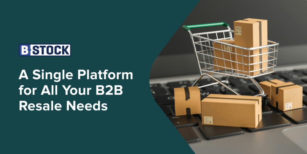 A single platform for all your B2B resale needs