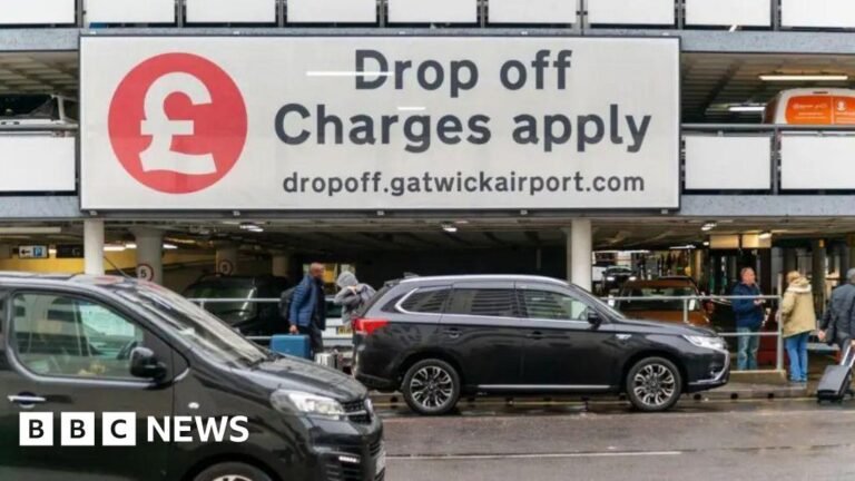 Gatwick Airport’s drop-off fee rises to £10