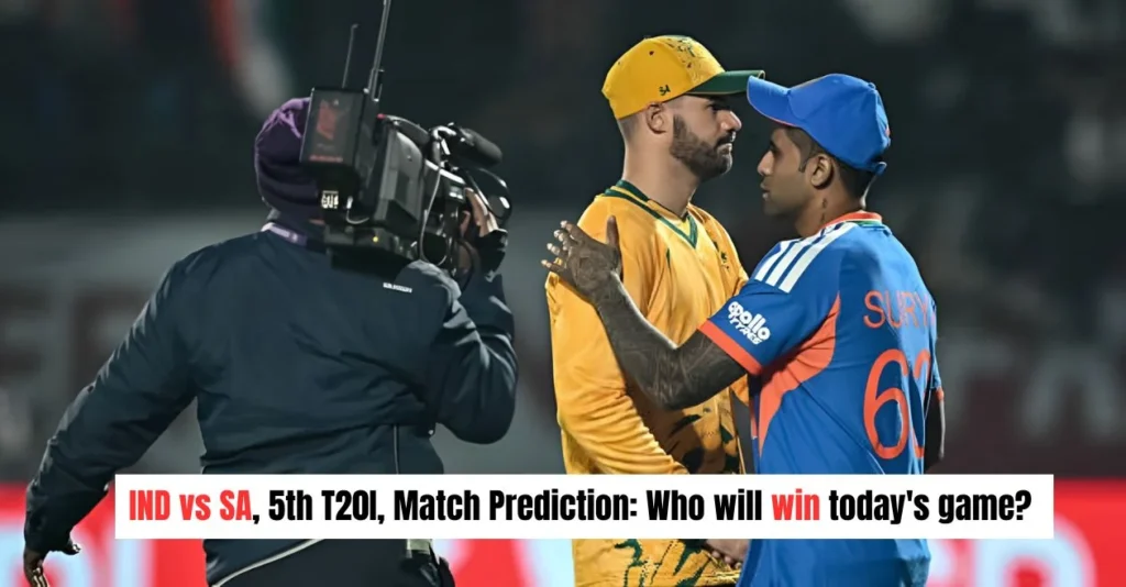 IND vs SA, 5th T20I, Match Prediction: Who will win today’s game between India and South Africa?