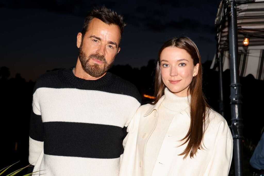 Justin Theroux Teases Holiday Plans with Pregnant Wife Nicole Brydon Bloom (Exclusive)