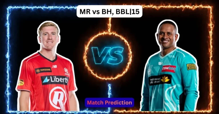 MR vs BH, BBL|15, Match Prediction: Who will win today’s game between Melbourne Renegades and Brisbane Heat?