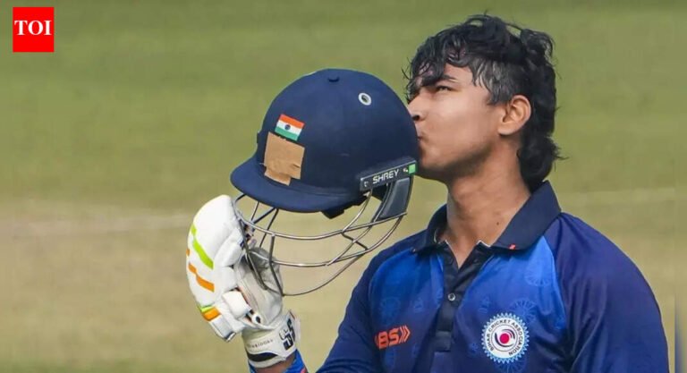 Record! 14-year-old Vaibhav Sooryavanshi scripts history, becomes the first cricketer ever to … | Cricket News Record! 14-year-old Vaibhav Sooryavanshi scripts history, becomes the first cricketer ever to … | Cricket News