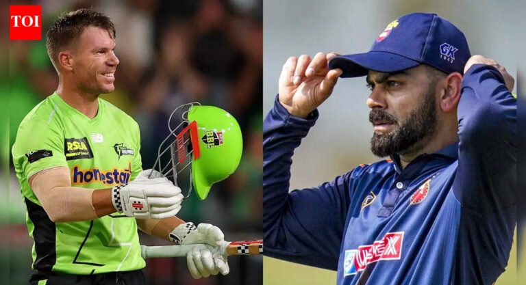 Big Bash: At 39, David Warner equals Virat Kohli in this record; goes past Rohit Sharma | Cricket News Big Bash: At 39, David Warner equals Virat Kohli in this record; goes past Rohit Sharma | Cricket News