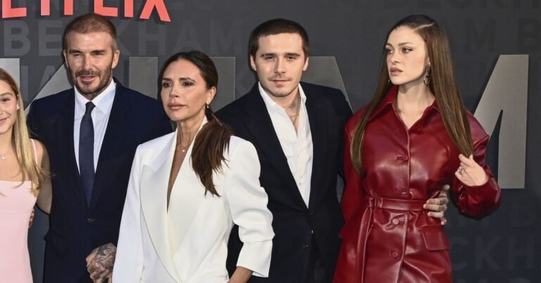 Brooklyn Beckham family feud: Footage of awkward red carpet moment between Nicola and Brooklyn and his family resurfaces after he released his scathing statement