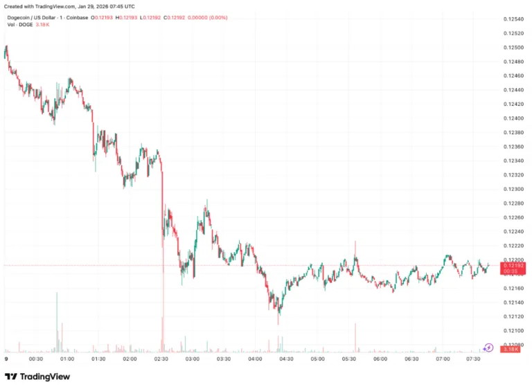 Dogecoin Consolidates at alt=