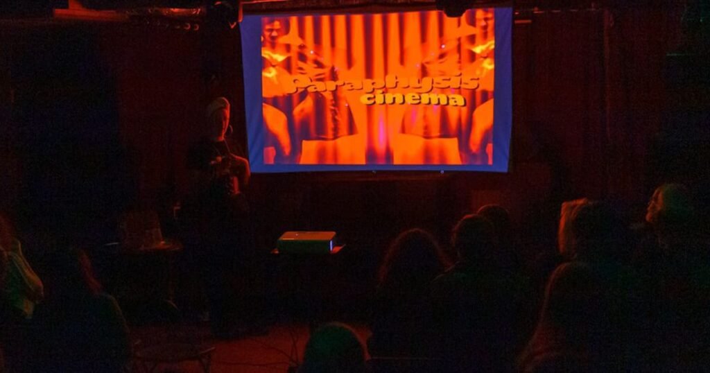 Inside the North West Film Clubs building a… Inside the North West Film Clubs building a…