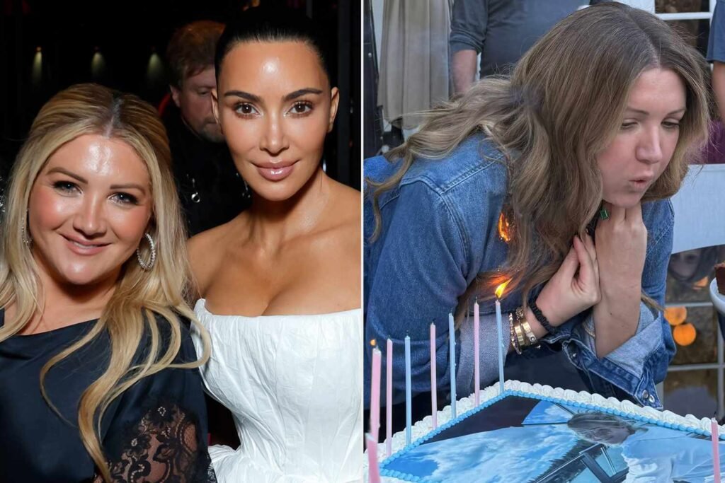 Kim Kardashian’s Bestie Allison Statter Accidentally Sets Her Hair on Fire